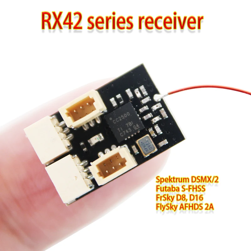Ma-RX42-A2/A2 Receptor De 5CH (FLYSKY-AFHDS-2A) TELEM/MicroRX Función Monitoreo En Tiempo Real Receptor De Voltaje De La Batería Voltaje De Trabajo Y Fuerza De Señal (Ma-RX42-A2 MicroRX Ma-RX42-A2/A2 Receptor De 5CH (FLYSKY-AFHDS-2A) TELEM/MicroRX Función Monitoreo En Tiempo Real Receptor De Voltaje De La Batería Voltaje De Trabajo Y Fuerza De Señal (Ma-RX42-A2 MicroRX