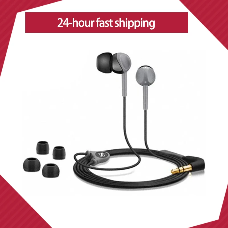 Sennheiser CX200 StreetII in-ear Stereo Earphones Wired Bass Headset Sport Running Earbuds HIFI Headphone for iPhone Androd