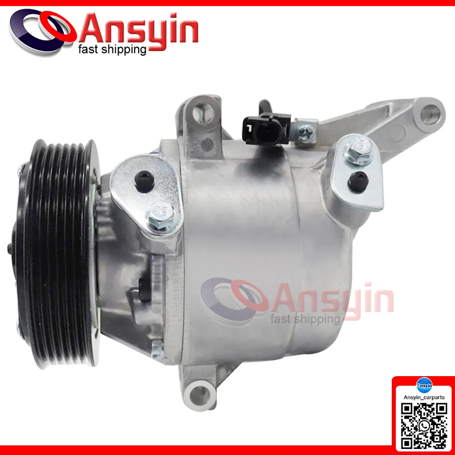 AC Compressor For Mazda CX-3 2.0L 2016-2018 MAZDA Demio 2014-2017 DKV09Z DBA-DJ3FS D09W61450 T964038A 12V Air conditioning