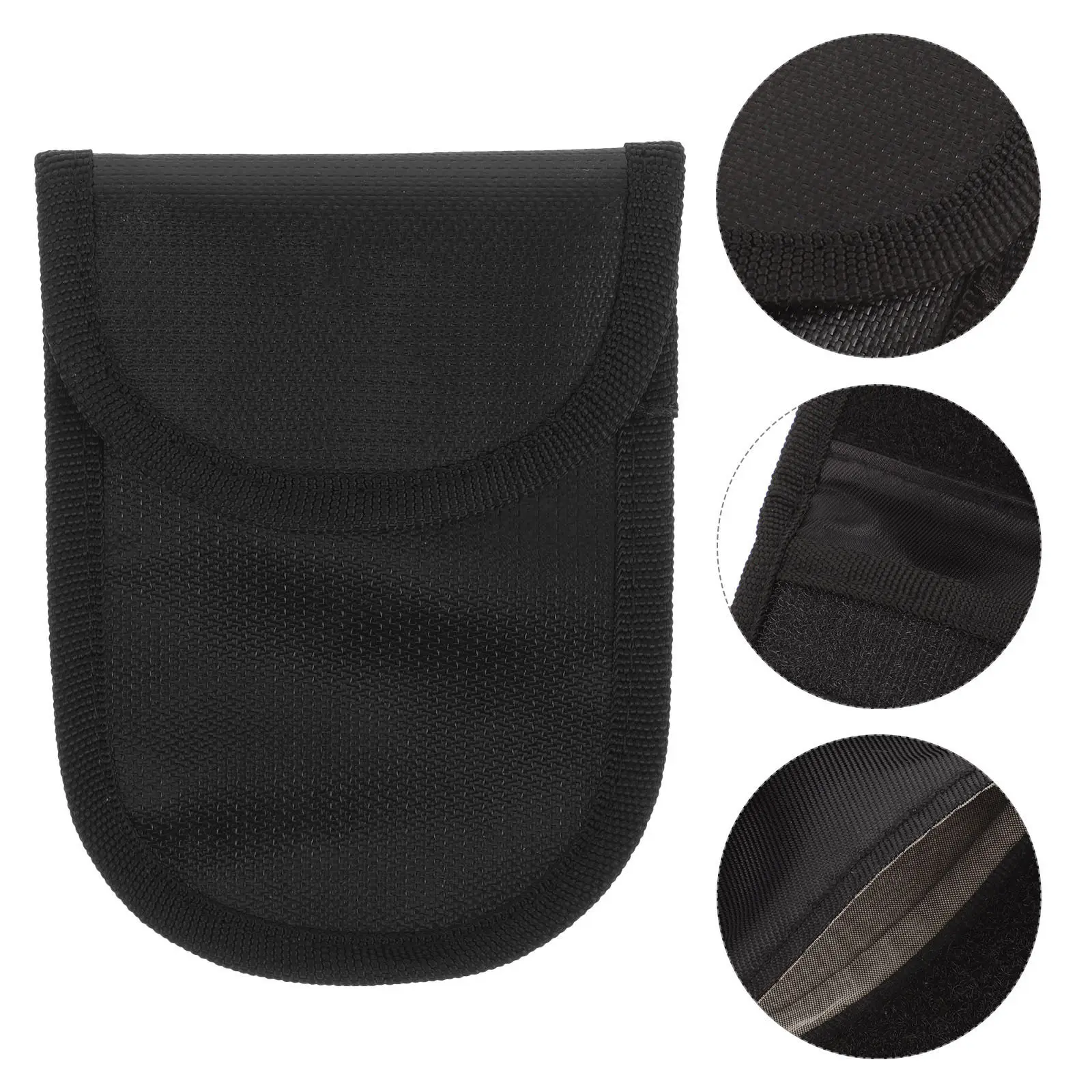 

Fireproof Key Organizer Portable Credit Card Pouch Water Prevent Receipt Container Office Document Holder Multipurpose