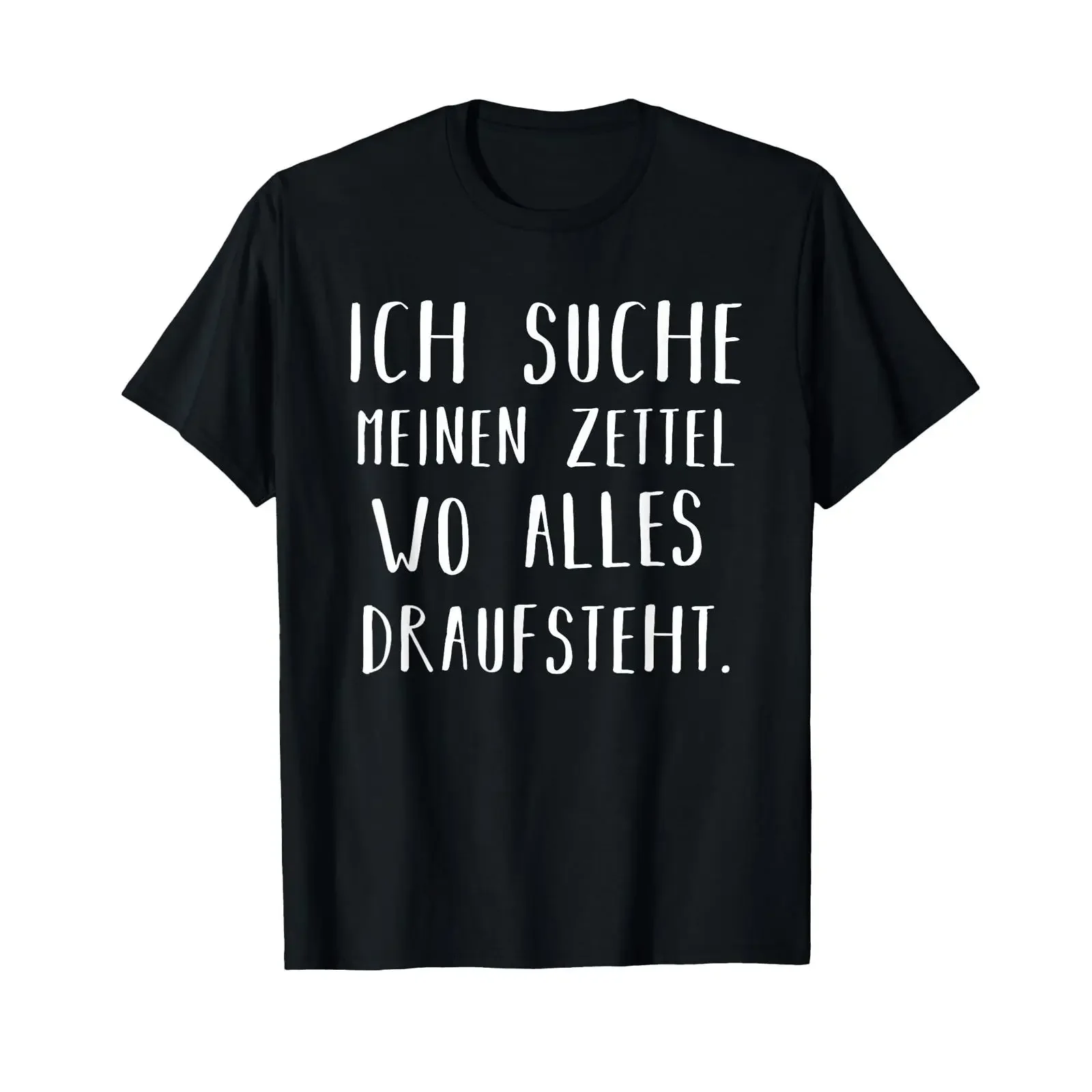 I'm looking for my note with everything written on it T shirt vintage Washed streetwear Versatile Stretched Stylish Casual