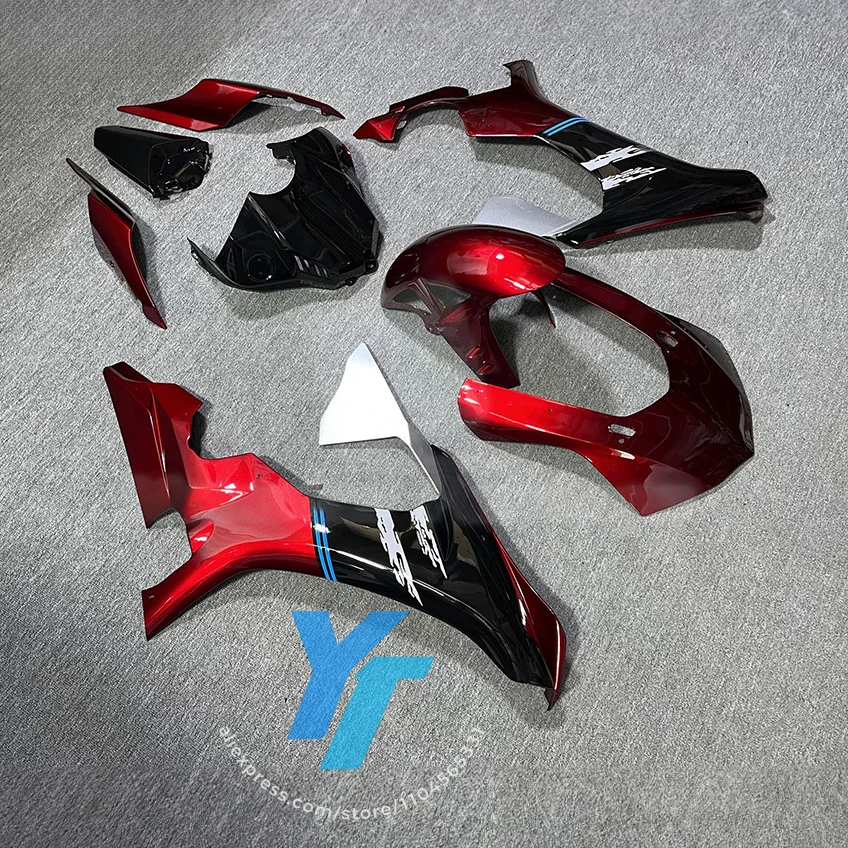 لياماها R1 2015-2019 مخصص الطلاء جاهز الهدايا المجمعة رئيس النهاية ABS البلاستيك حقن مصبوب سطح أملس لتصميم DIY #3