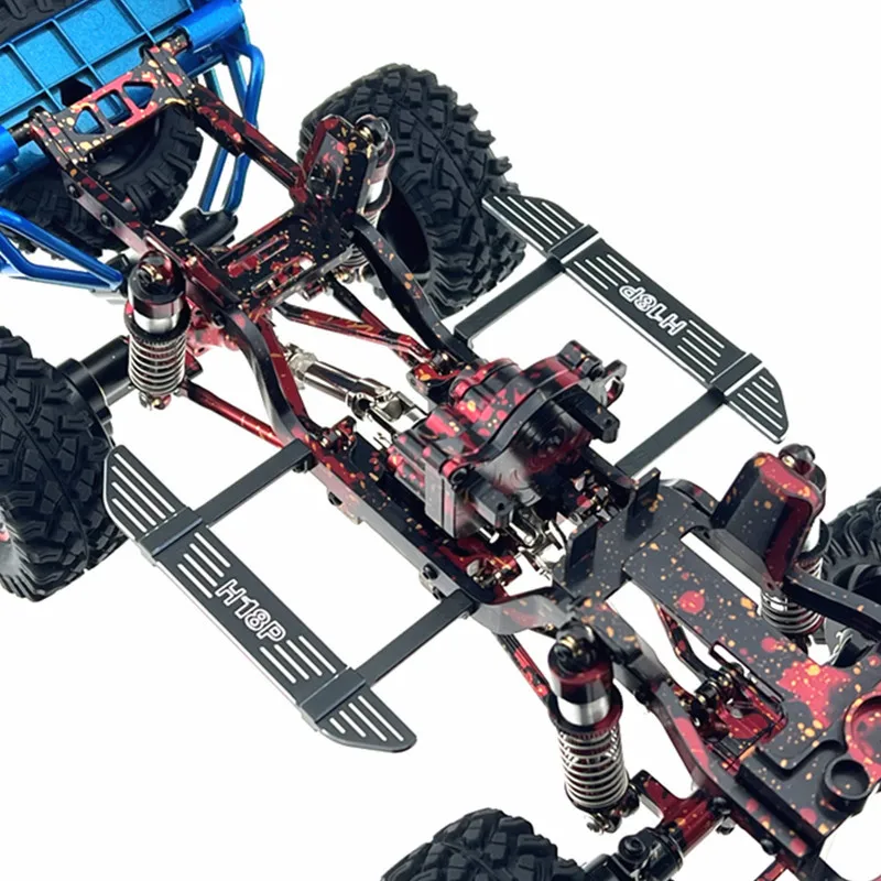 Left and Right Foot Pedals for Hyper GO MJX 1/18 H18P RC Car Metal Upgrade OP Accessories Parts