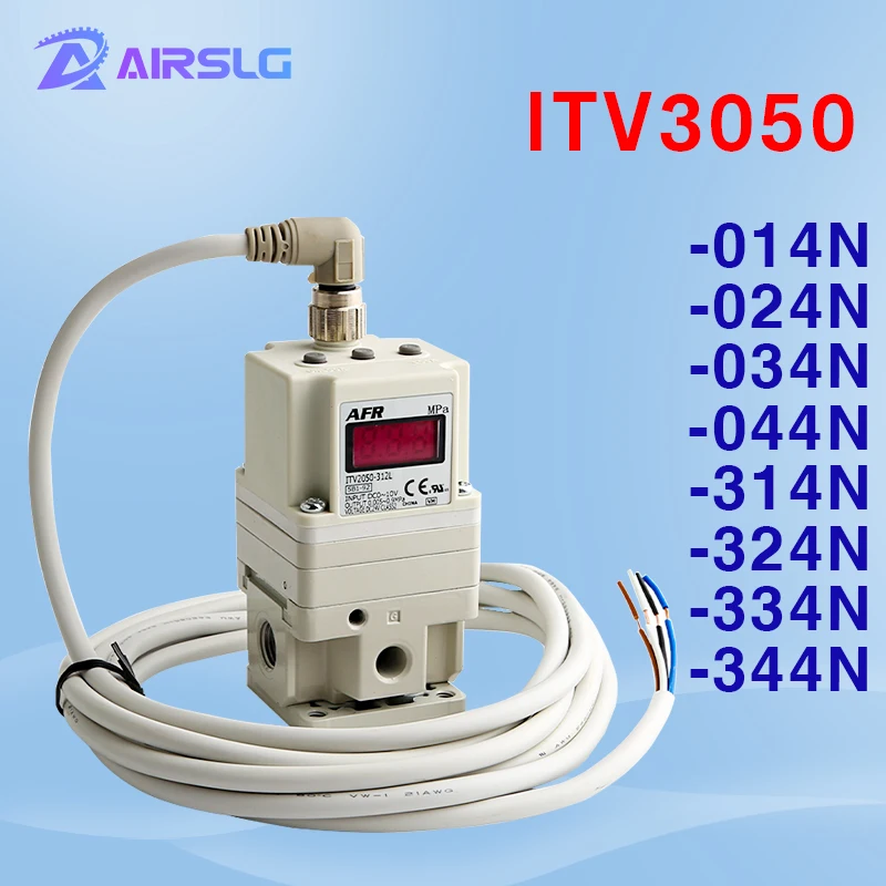 

ITV ITV3000 Electric valve ITV3050 -014N -024N -034N -044N-314N -324N-334N-344N Proportional pneumatic solenoid valve resistance