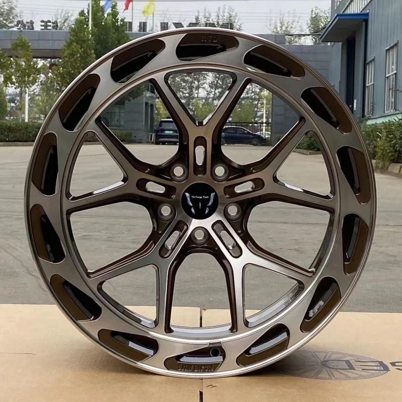 Factory Sales Custom Light Weight High Strength Rims 18 19 20 21 22 Inch Monoblock Deep Dish Concave  Aluminum Forged Wheels