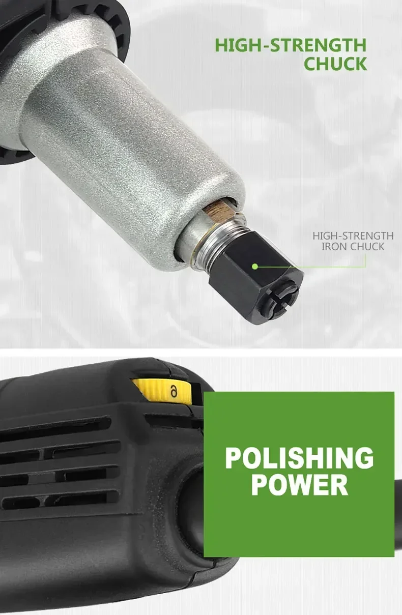 800w Metal Electric Grinder, Stainless Steel , Straight Speed Regulation, Wire Drawing Machine