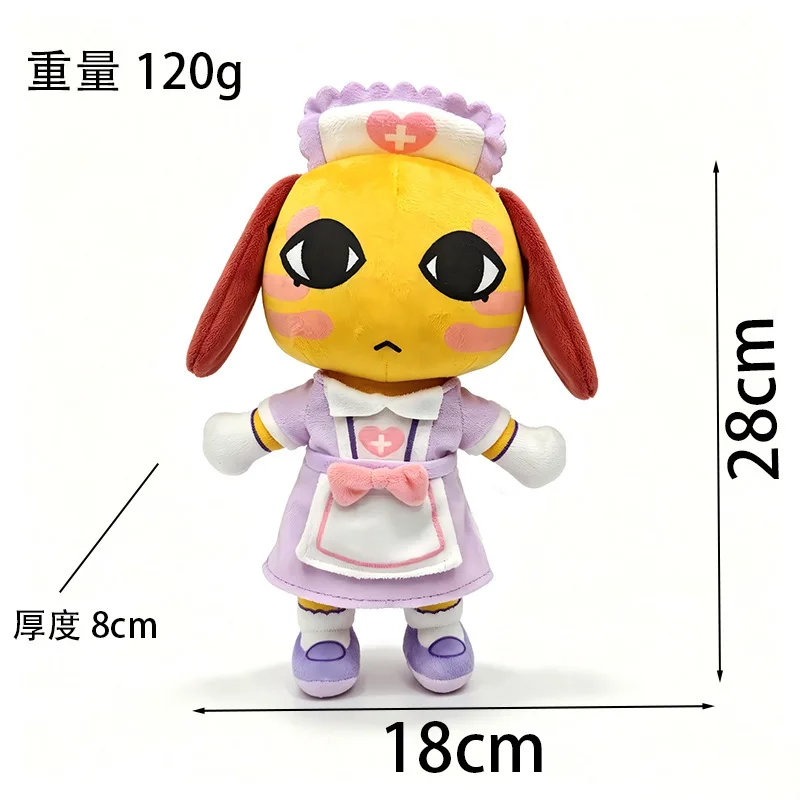 In Stock Horror Animal Hospital Blue Dog Penguin Bunny Plush Cute Animal Game Peripherals Collectible Soft Toys