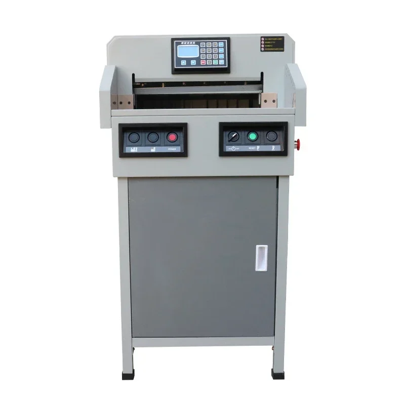 Thick layer large A3 bid document paper cutter thickness 6cm Shengshi Sunshine 460 program-controlled automatic electric paper