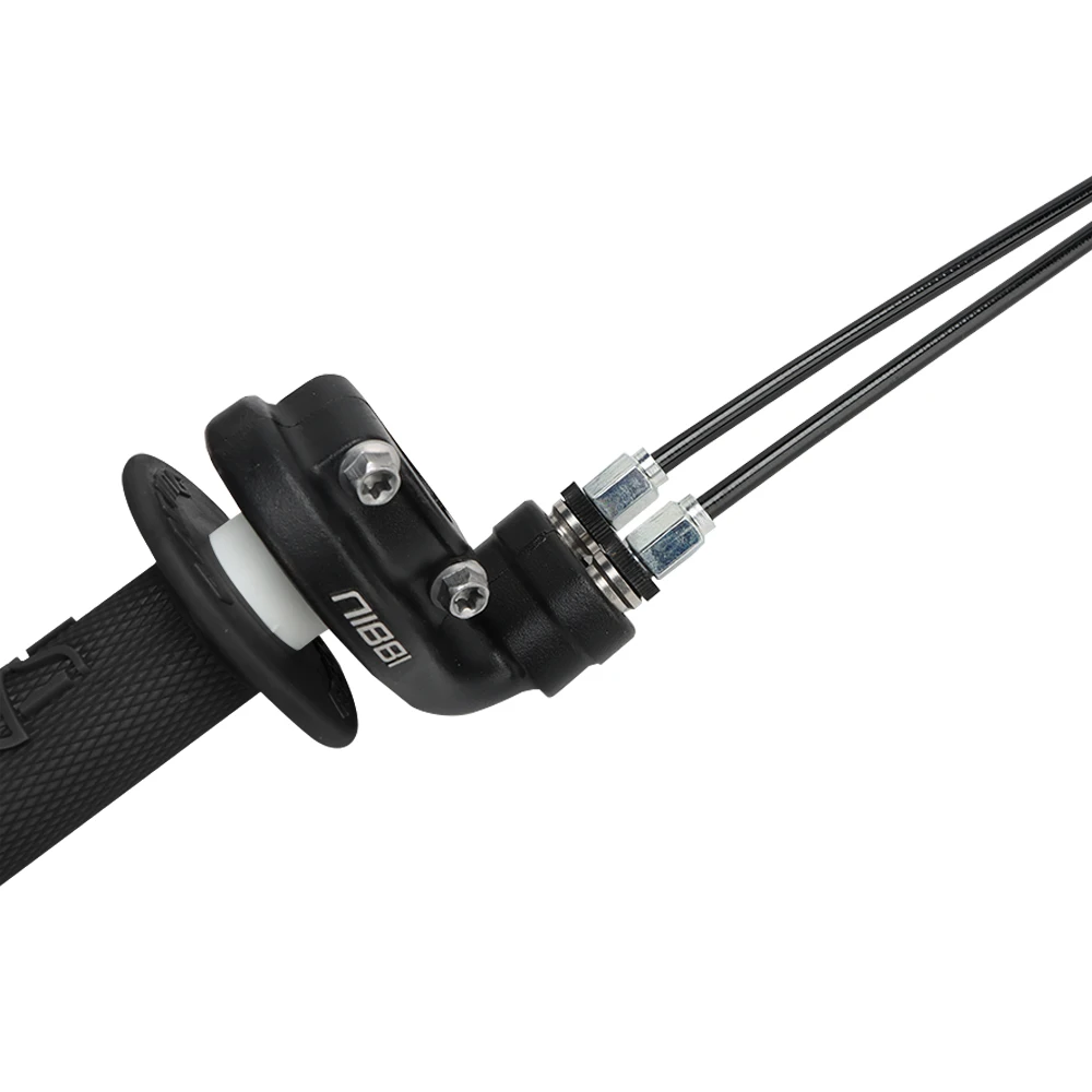 NIBBI Motorrad FCR Vergaser Gaszug Lock-on Griffe Steuerungsbaugruppe für HONDA CRF250-450R KTM EXCF 350 500 Motocross – Detail 5
