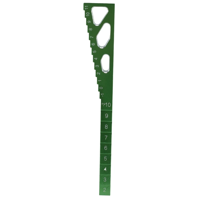 RC Model Car Metal Ride Height Droop Gauge Adjuster Ruler Measuring Tool For 1/8 1/10 1/12 RC Car