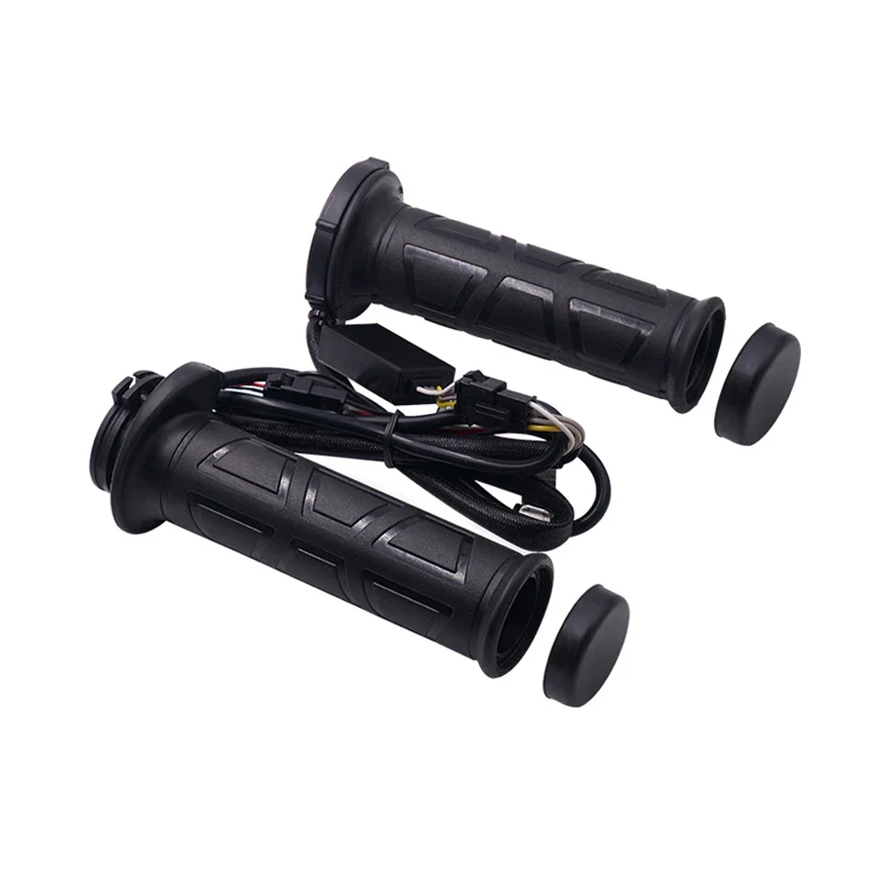 Uniwersalne podgrzewane manetki motocyklowe 22 mm do ATV, skuterów, elektrycznych pojazdów – regulacja temperatury, ogrzewanie dłoni. — 2