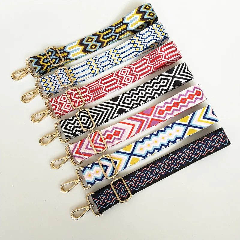 Color Bag Accessories Women's Bag Strap Replacement Broadband Sub-canvas Oblique Span Bag Shoulder Strap Burden Reduction