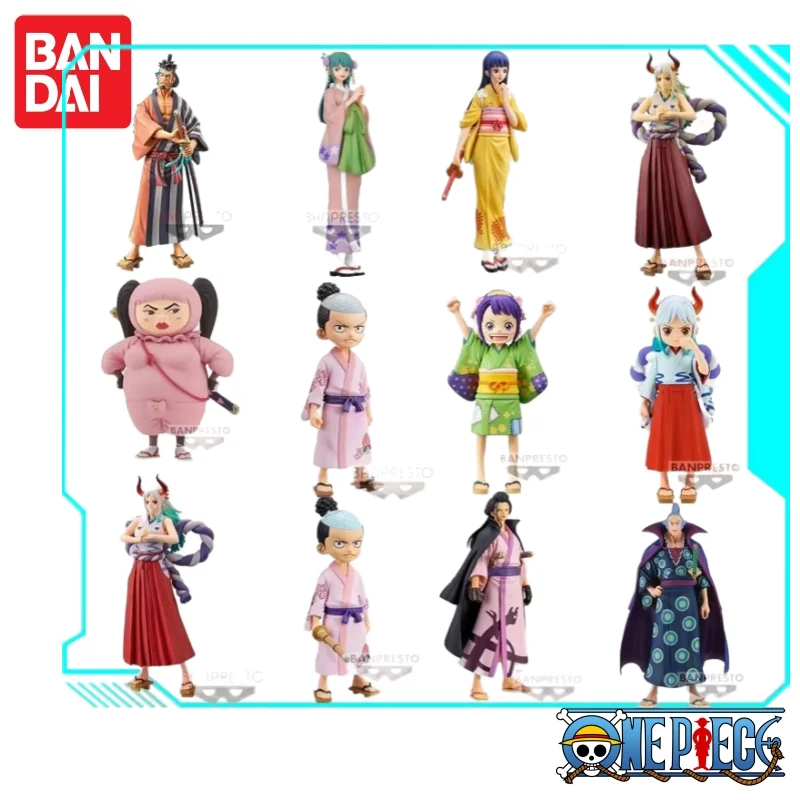 En Stock Original Bandai Banpresto de una pieza DXF Wano país Kozuki Momonosuke Yamato Kozuki Hiyori Kurozumi Tama figura de Anime