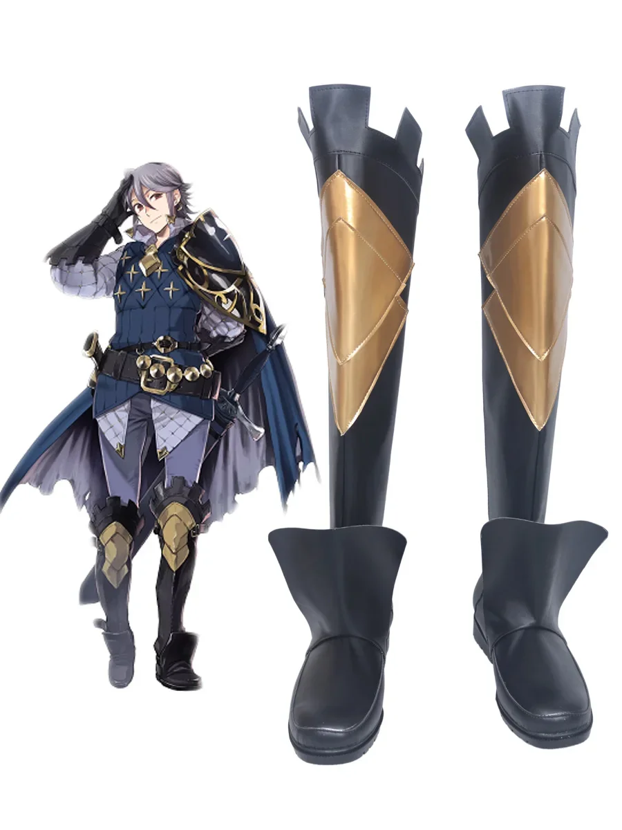 

Fire Emblem Laslow Cosplay Boots Shoes Custom Made