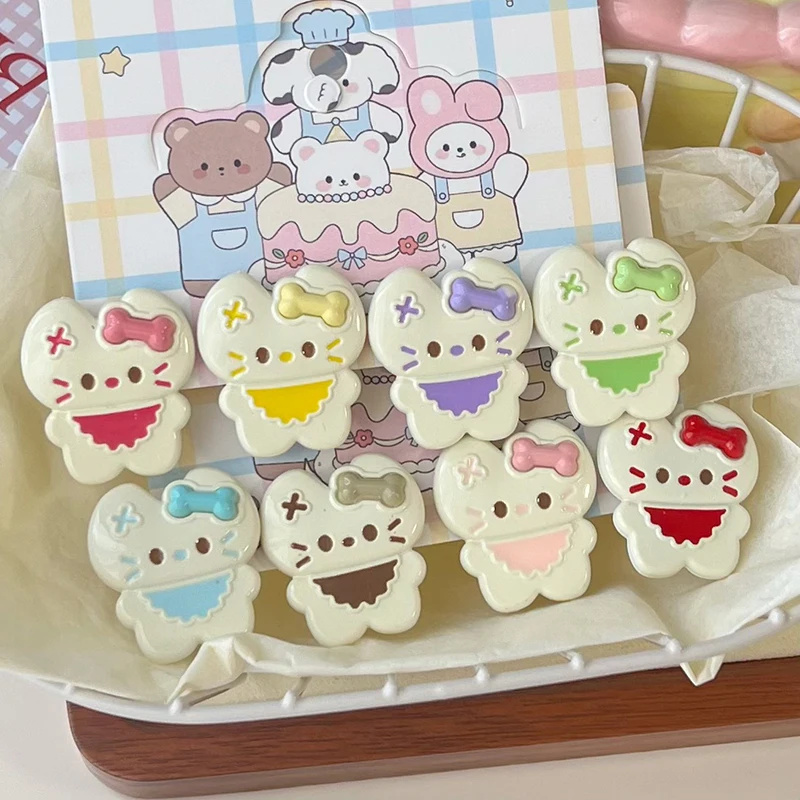 1/2 Buah jepit rambut Sanrio lucu untuk wanita gadis kartun manis Hello Kitty sisi poni klip rambut hadiah aksesori rambut lucu