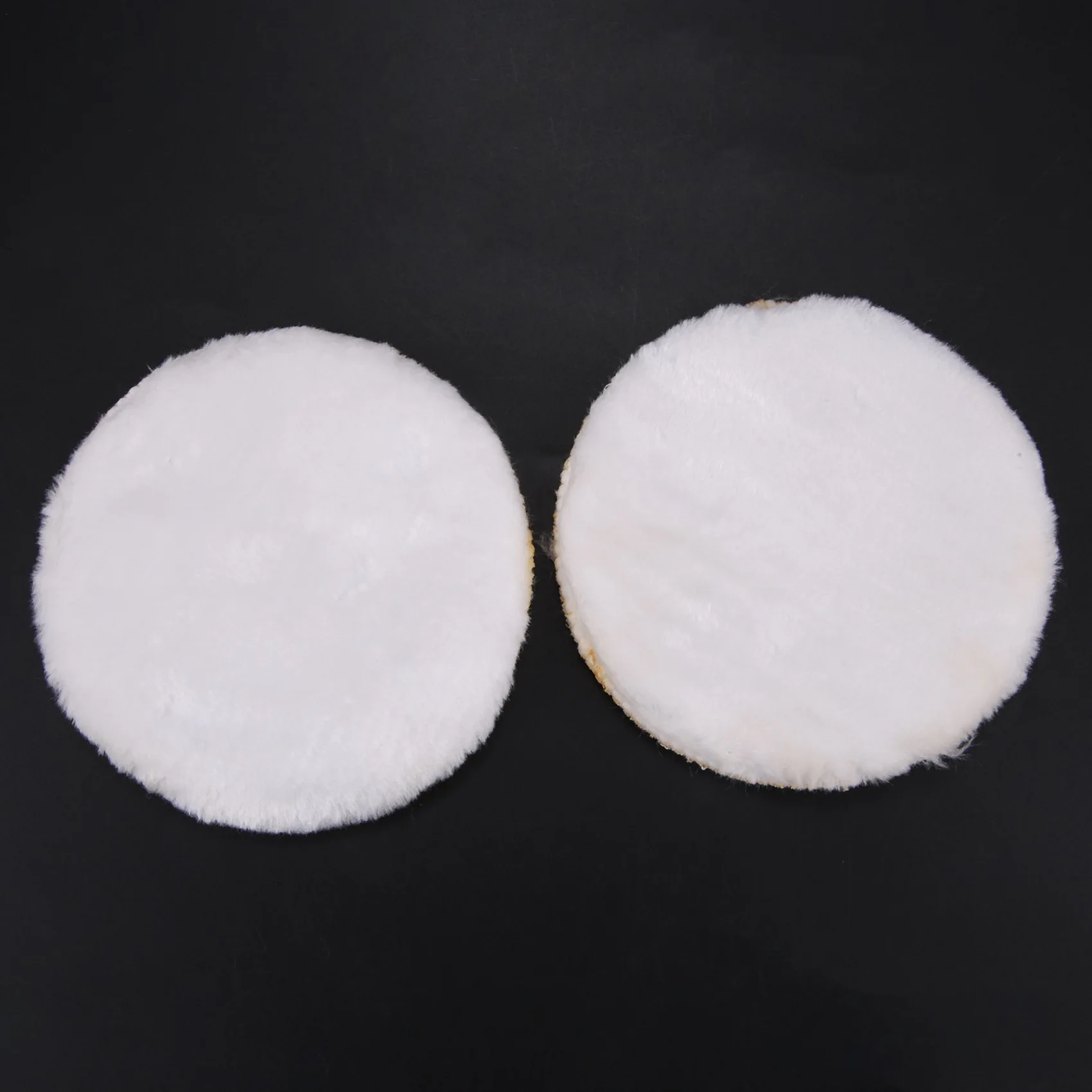 광택제 왁싱 패드, 섬유 광택기, 자동차 페인트 관리 보넷, 5 인치, 125mm, 20 개