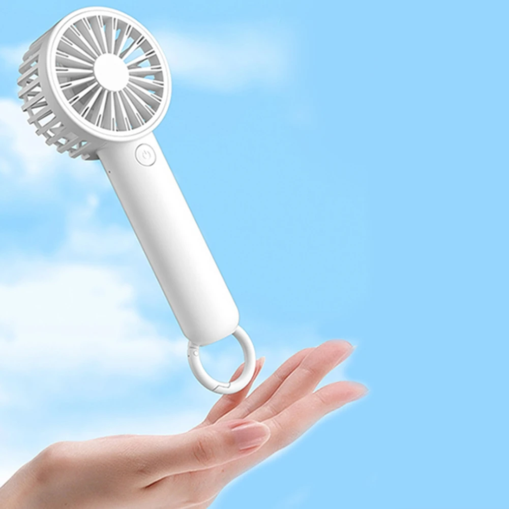 

AC39-USB Handheld Mini Fan Portable Multifunction 3 Speed Type C Rechargeable Fans With Carabiner For Outdoor Travel