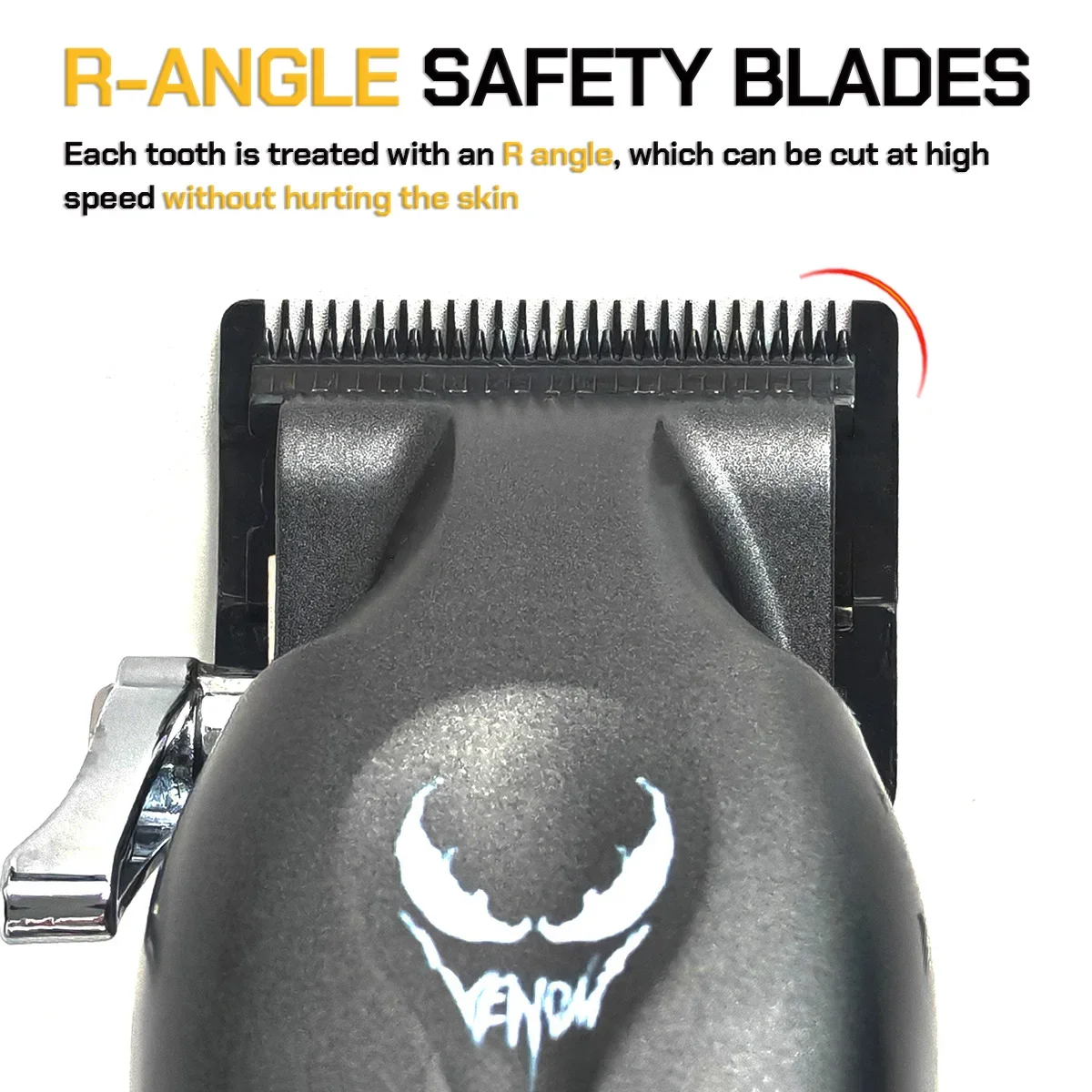 محرك بدون فرشاة 109 ماكينة قص الشعر الاحترافية BRDCLIP 7200 دورة في الدقيقة DLC شفرات مطلية شفرات تتلاشى بطارية 3000 مللي أمبير في الساعة للرجال