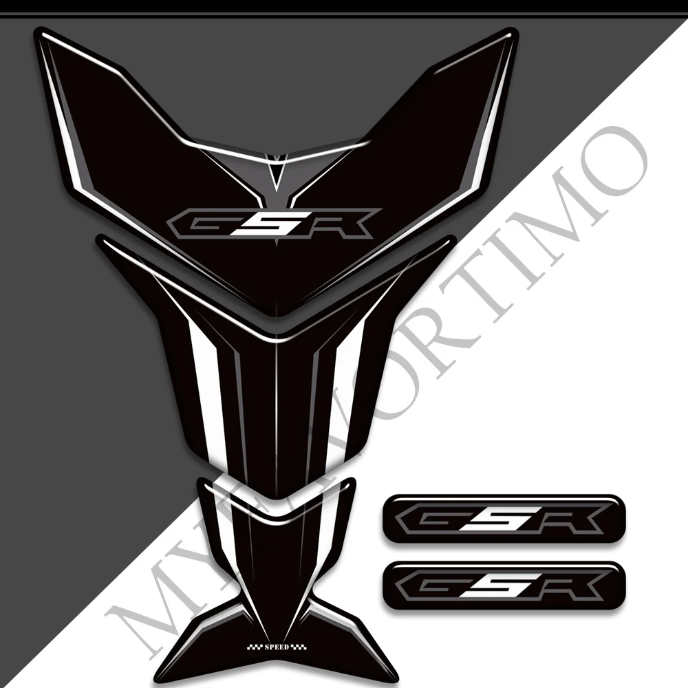 

NEW decoration Motorcycle Tank pad Fish Bone sticker decals protection emblem kit For Suzuki GSR250 GSR400 GSR600 GSR750 GSR1000