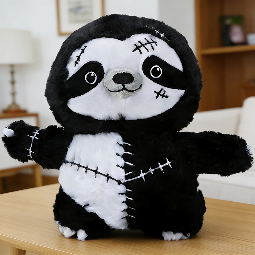 23cm Hot Dark Sloth Plush Toys Movie Stuffed Animals Soft Stuffed Sloth Dolls Fans Birthday Gifts Toys for Kids Room Decor