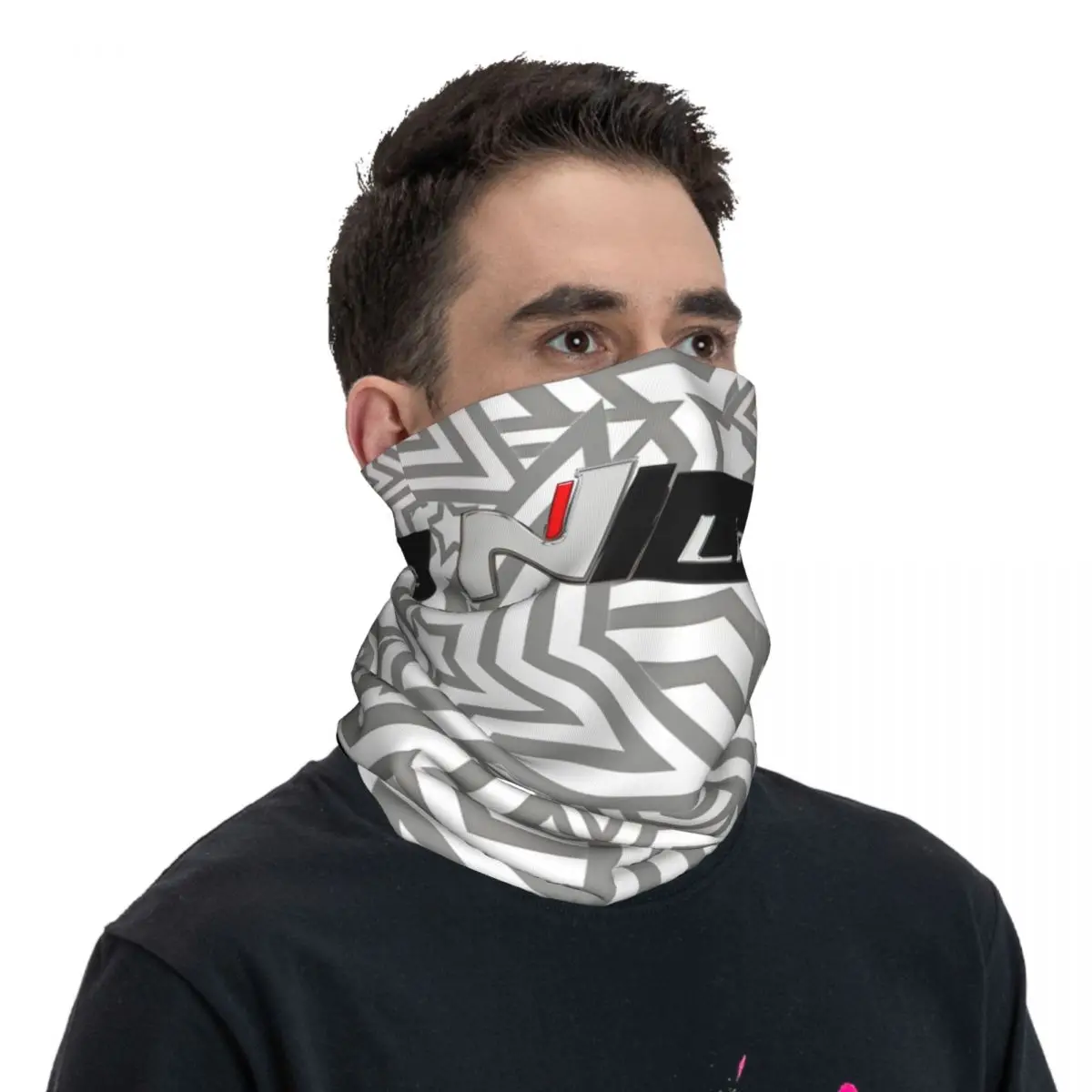 Czapka z Logo N-Line Bandana ocieplacz na szyję klub motocyklowy i wyścigowe maska kominiarka wędrówki Unisex dla dorosłych cały sezon