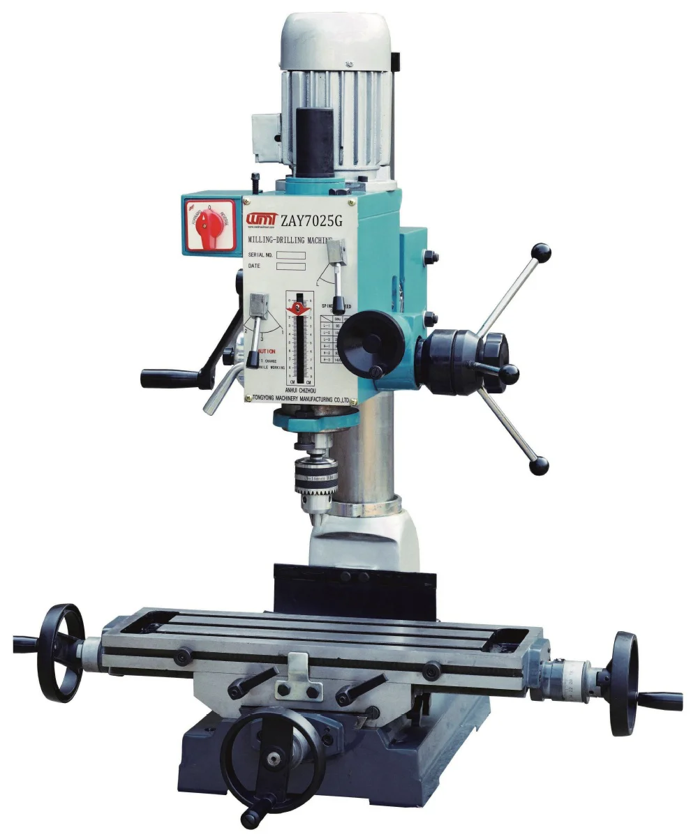 Airow ZAY7025G Factory Promotion Sale Small Size Home Use Bench Type Drilling and Milling Machine with CE