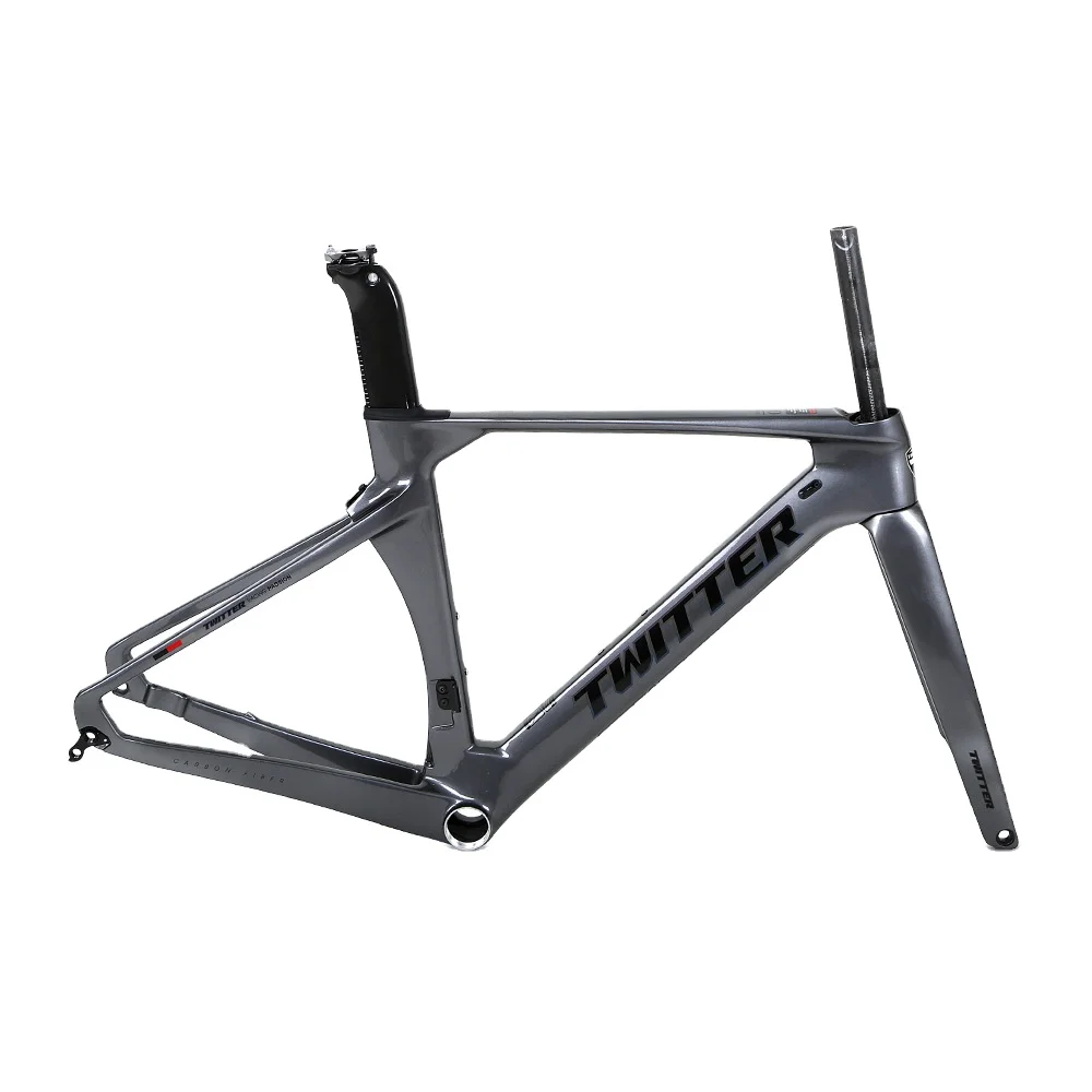 

Factory Direct Sale Cheap Carbon Fiber Road Bicycle Frame 700C Tire Carbon Road Bike Frame Disc Brake Bike Frame For Adult
