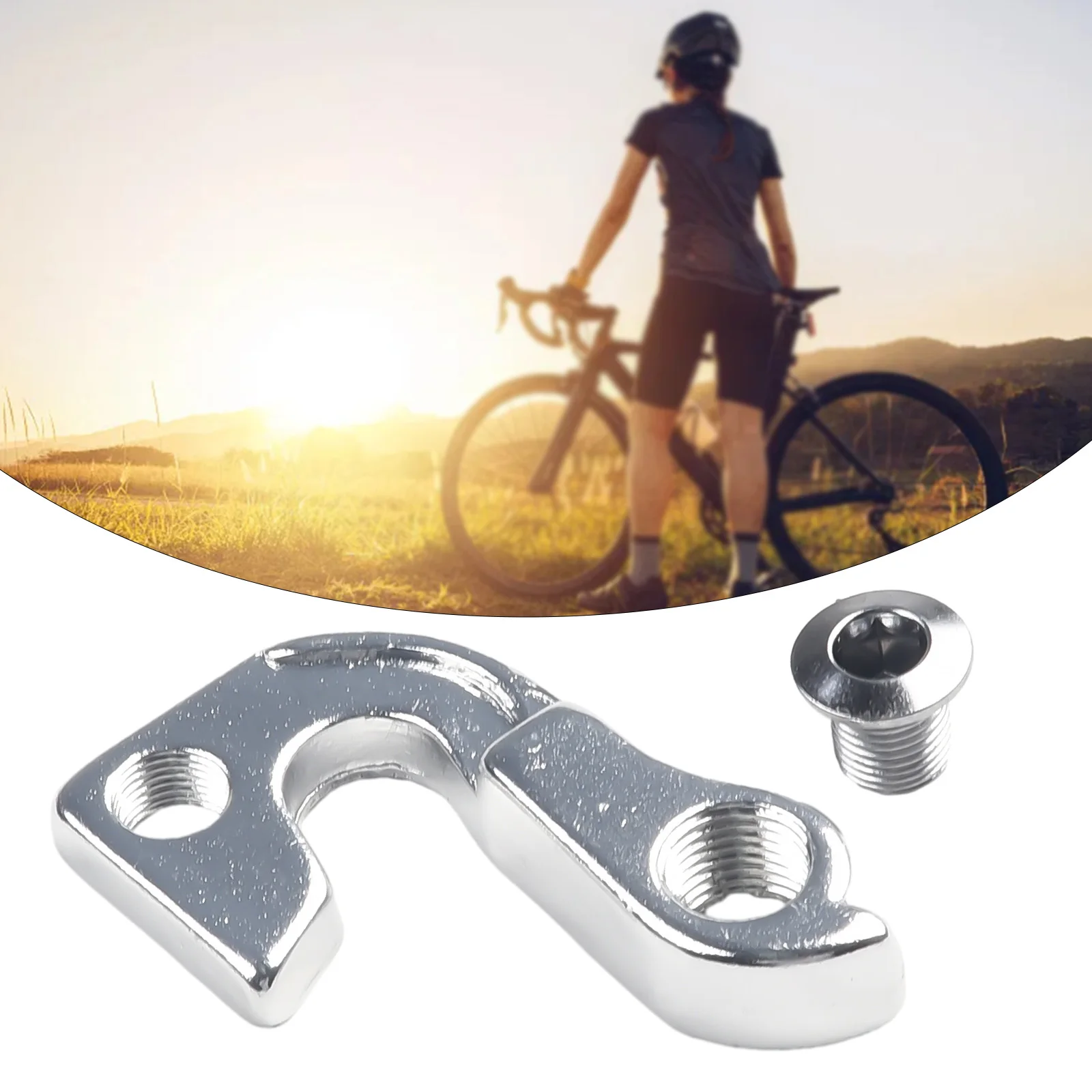 

For GT Zaskar Tool Bike Components Household Equipment Hand Tool Parts REAR Replacements Silver Tail Hook Tools