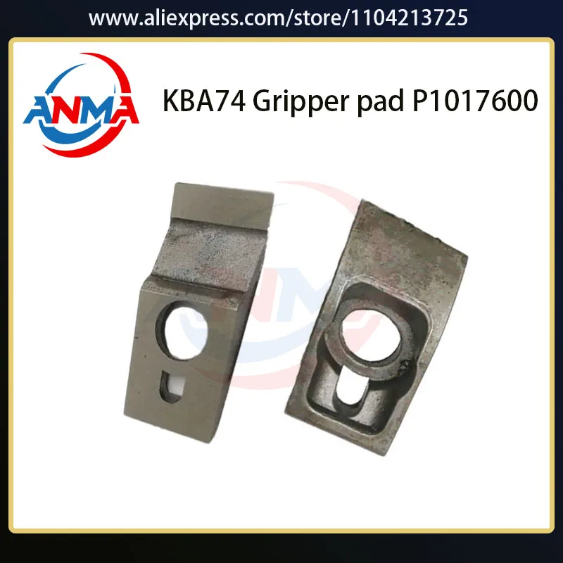 20 Pieces KBA74 Gripper Pad P1017600 17x36mm for KBA Offset Printing Machine Spare Parts