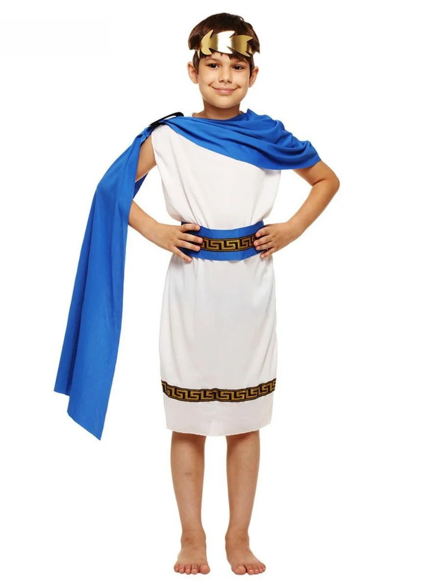 Loween-bata de Príncipe Princ para Cosplay, disfraz de escenario actuación, juego de rol para niños, Material de poliéster