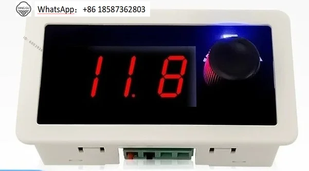PWM square wave rectangular wave signal generator, pulse frequency duty cycle adjustment module, motor speed control drive board