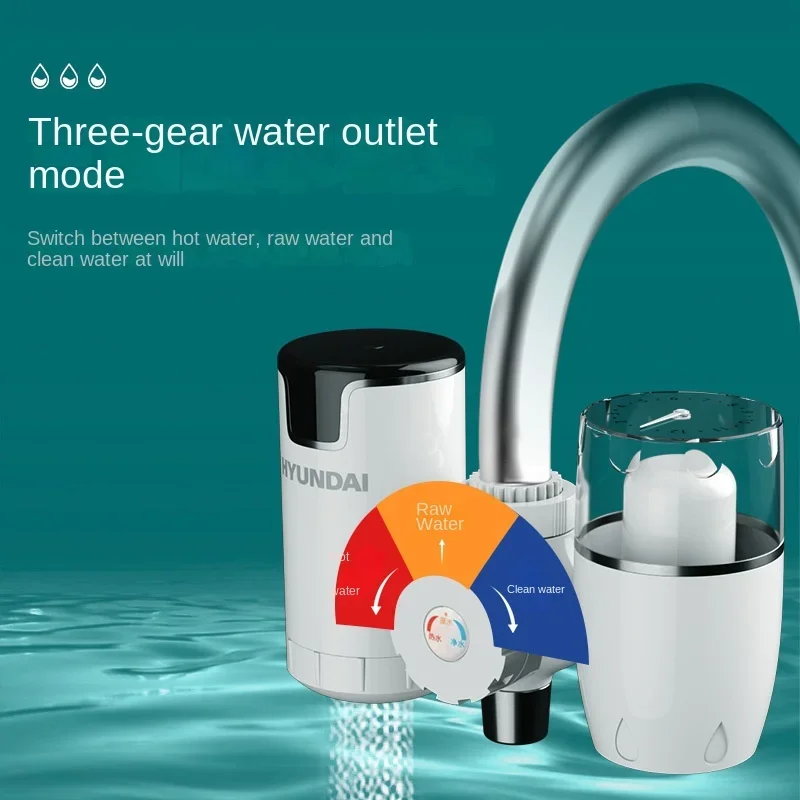 Izolacja wody i elektryczności szybki podgrzewacz wody kran z ciepłą wodą natychmiastowa, nie ma potrzeby instalowania grzejnika z oczyszczaniem wody