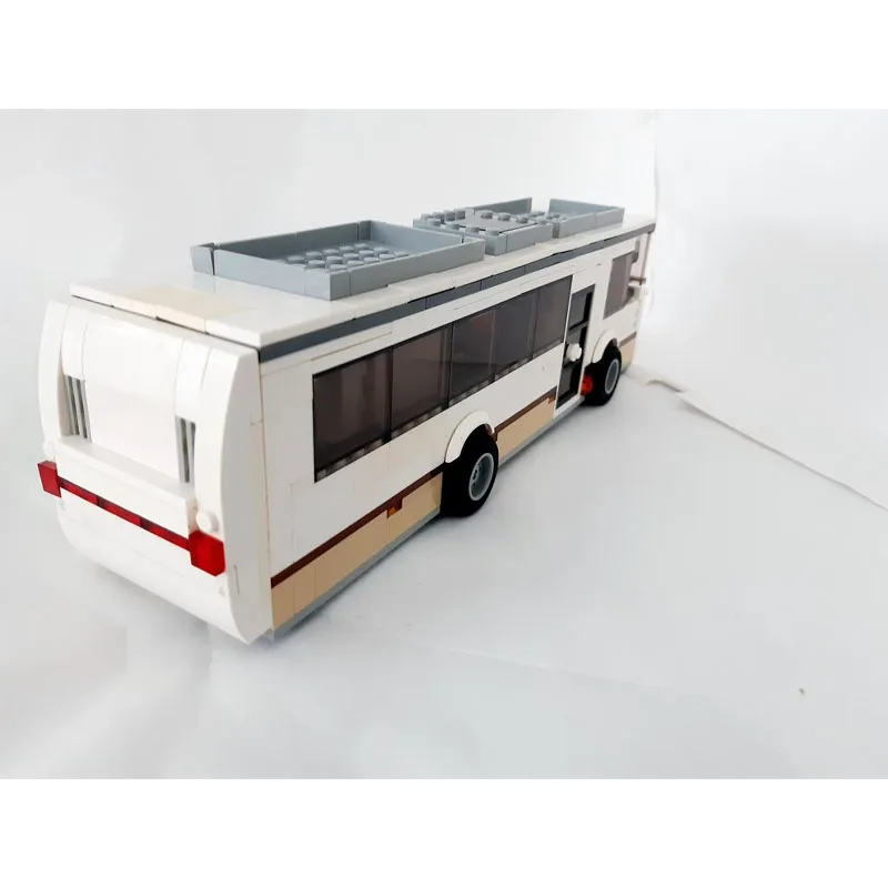 

MOC-57800 Classic New Self-Driving Travel Mini RV Building Blocks Model, 581 Pieces, Birthday Toy Gift for Boys and Children