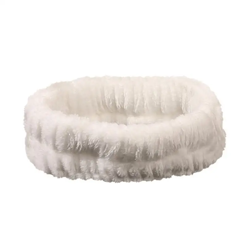 Women Wash Face Make Up Hair Holder Headbands Soft Coral Fleece Hair Hoop Elastic Hair Bands Girls Hair Accessories