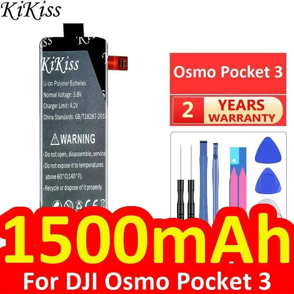 

Аккумулятор камеры надежное питание 1500 мАч для Dji Osmo Pocket 3