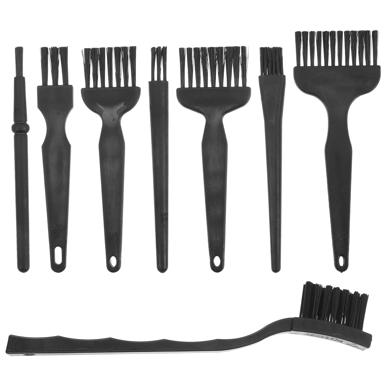 

8 Pcs Shaver Cleaning Brush Set PP Material Non Handle Electric Trimmer Brushes Non Shedding Household