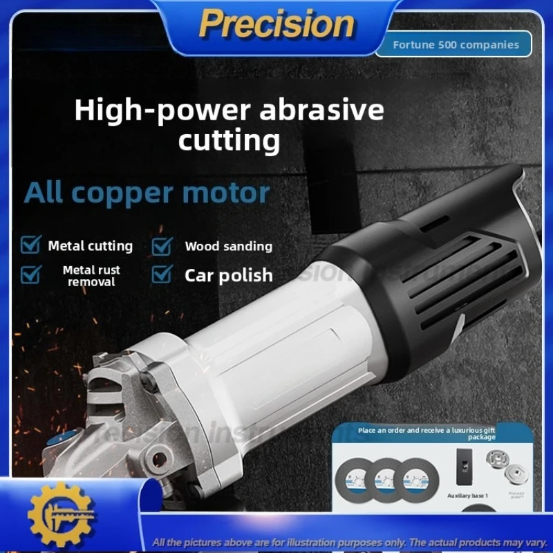 2026 Electric Angle Grinder Multi Function Grinding Polishing Cutting Tool for Home Use Portable Hand Sander