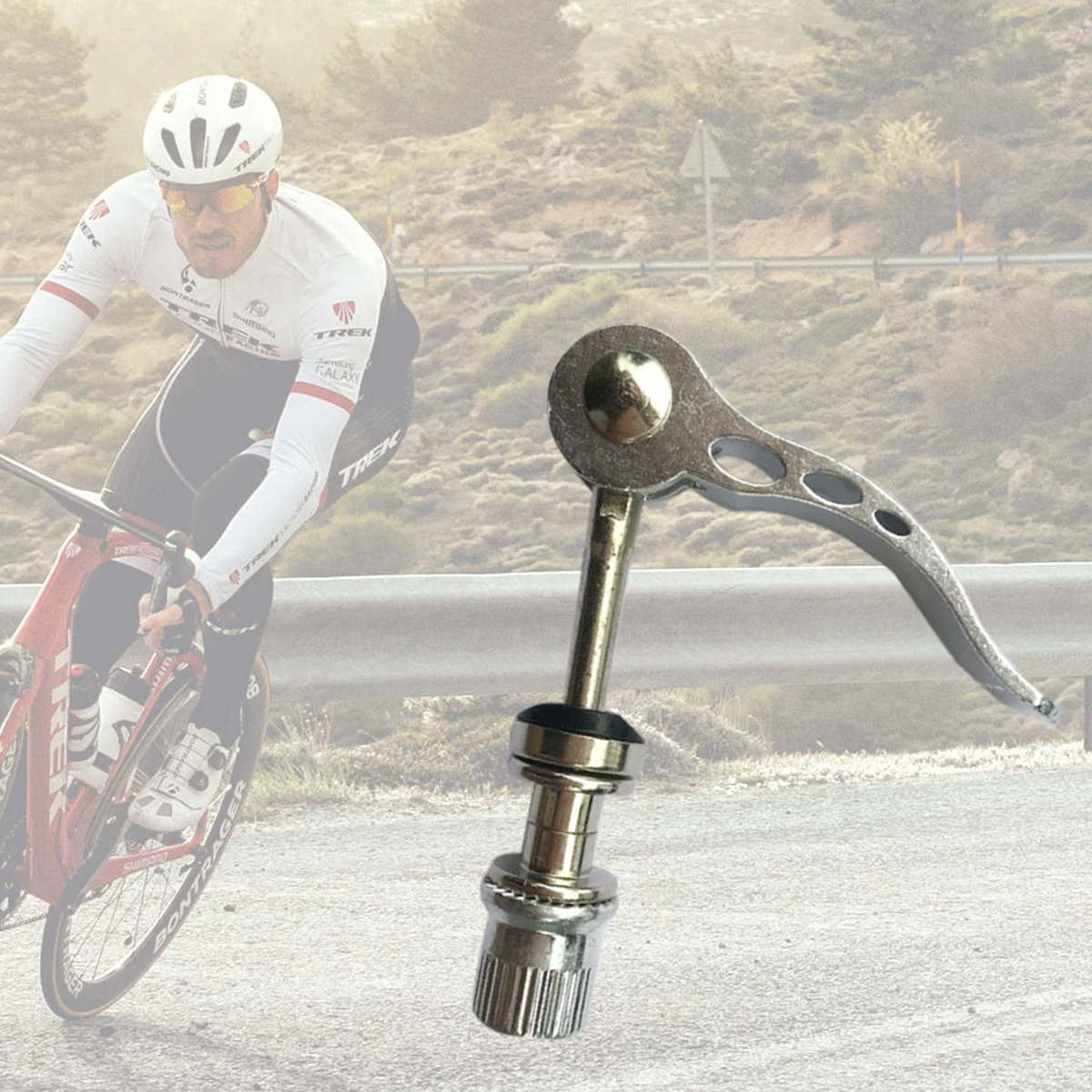 

Aluminum Alloy Quick Release Hub Set Road Mountain Bike Front Rear Axle Hollow Shaft Standard Spacing Durable Cnc Machined