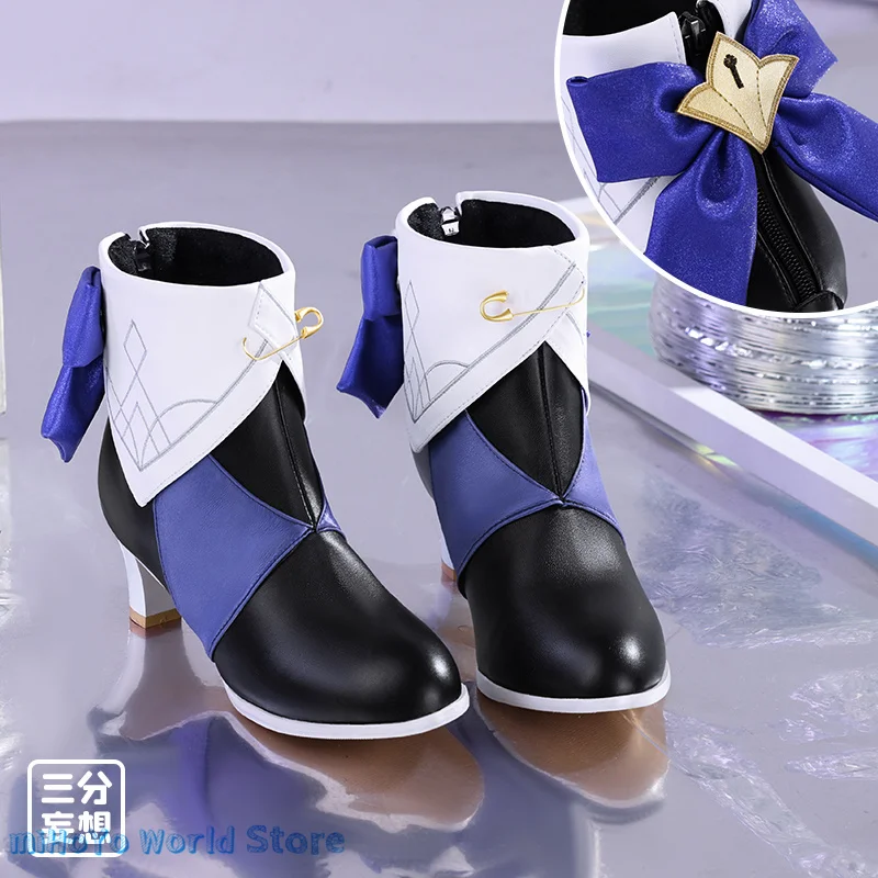 Game Honkai: Star Rail Cosplay Shoes Tingyun Kafka Accessories Herta Shoe Bronya Zaychik Seele Vollerei Leather Boots High Heel