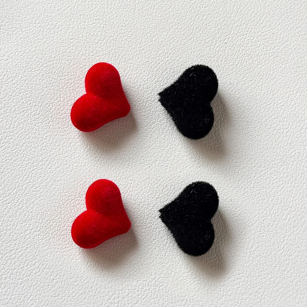 

Cordial Design 100Pcs 16*22MM DIY Fancy Beads/Flocking Effect/Hand Made/Heart Shape/Acrylic/Jewelry Findings & Components #19145