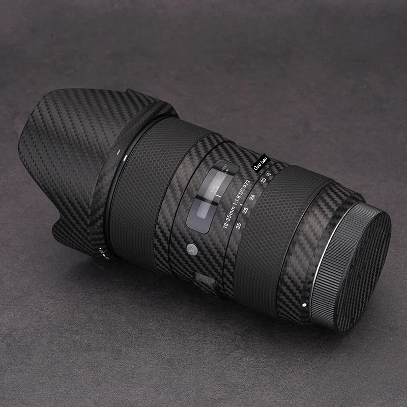 For SIGMA Art 18-35mm F1.8 DC HSM for Canon EF Mount Lens Sticker Protective Decal Vinyl Wrap Film Anti-Scratch Protector Skin