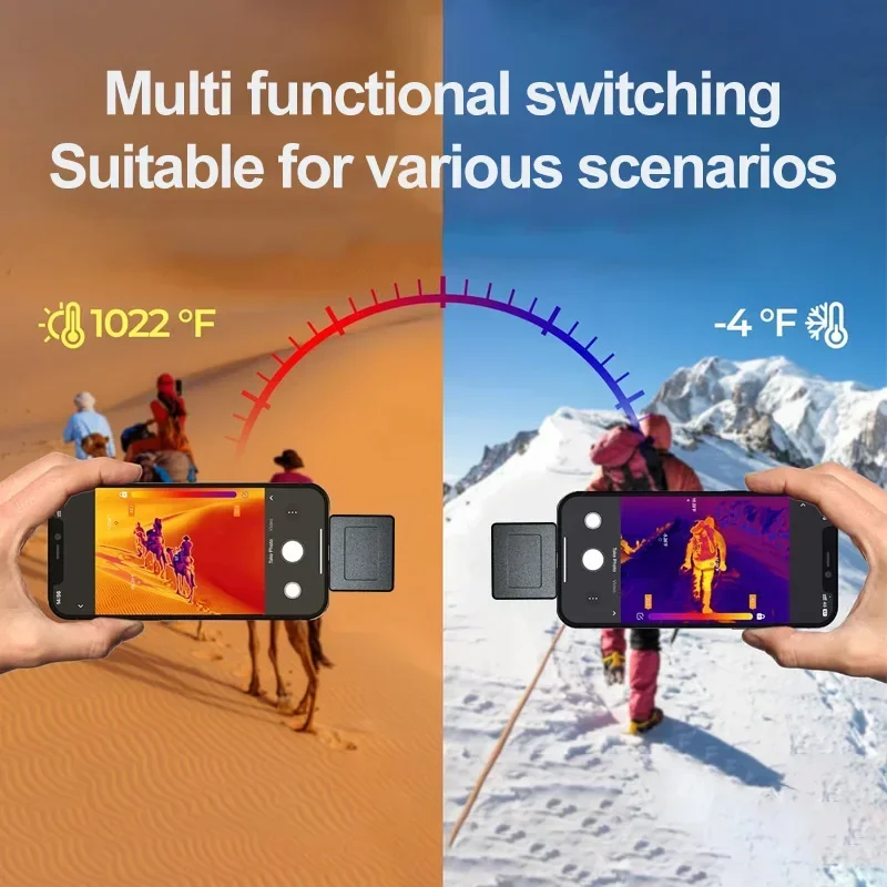 Thermal Imager 256 * 192 Android Type-C 50Hz Mobile Thermal Camera Thermal Imager