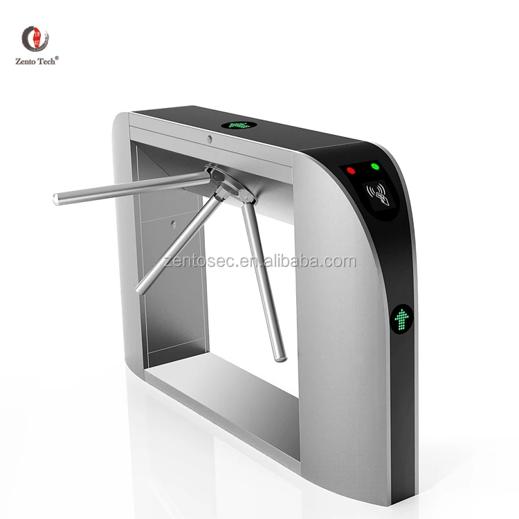 304 Stainless Steel Beautiful Look Turnstile Gate for GYM Access Control Tripod Turnstile Gate