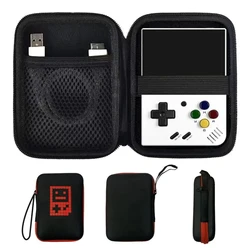 EVA Carrying Case Waterproof Game Console Pouch Case Wear-resistant With Lanyard Lightweight for Miyoo Mini Plus/ANBERNIC RG35XX