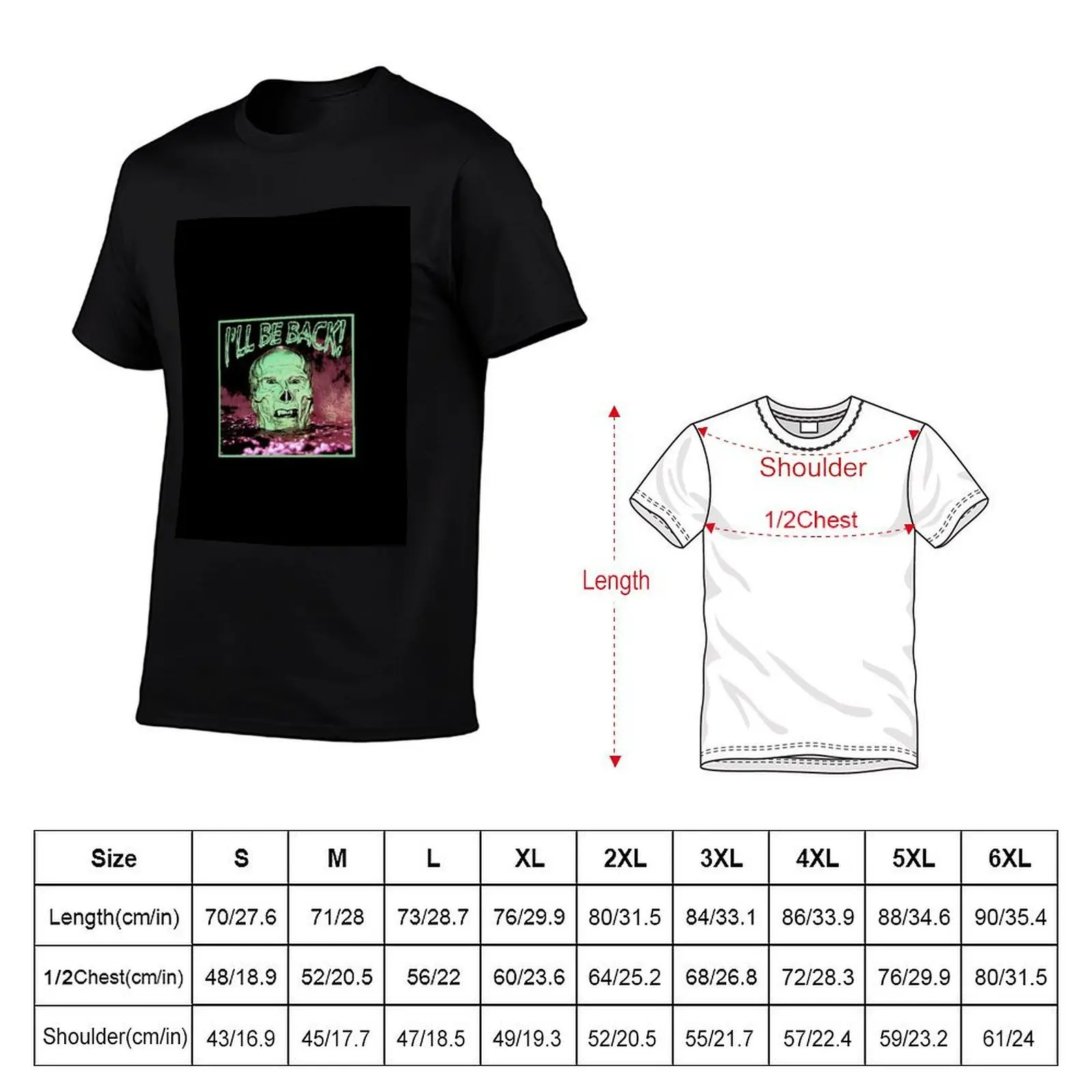 Skeletor - I'll Be Back! Graphic T-Shirt t shirts for man pack cotton t shirt man plain graphic t shirts for man T-shirt