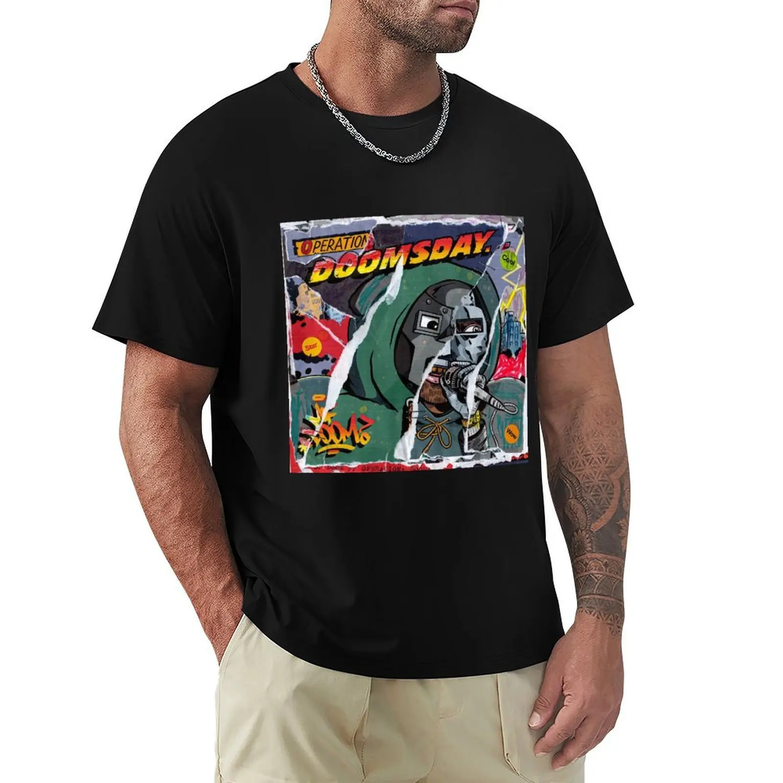 FOREVER MF DOOMSDAY AND EVER T-Shirt Quick Dry Fishing T-Shirt
