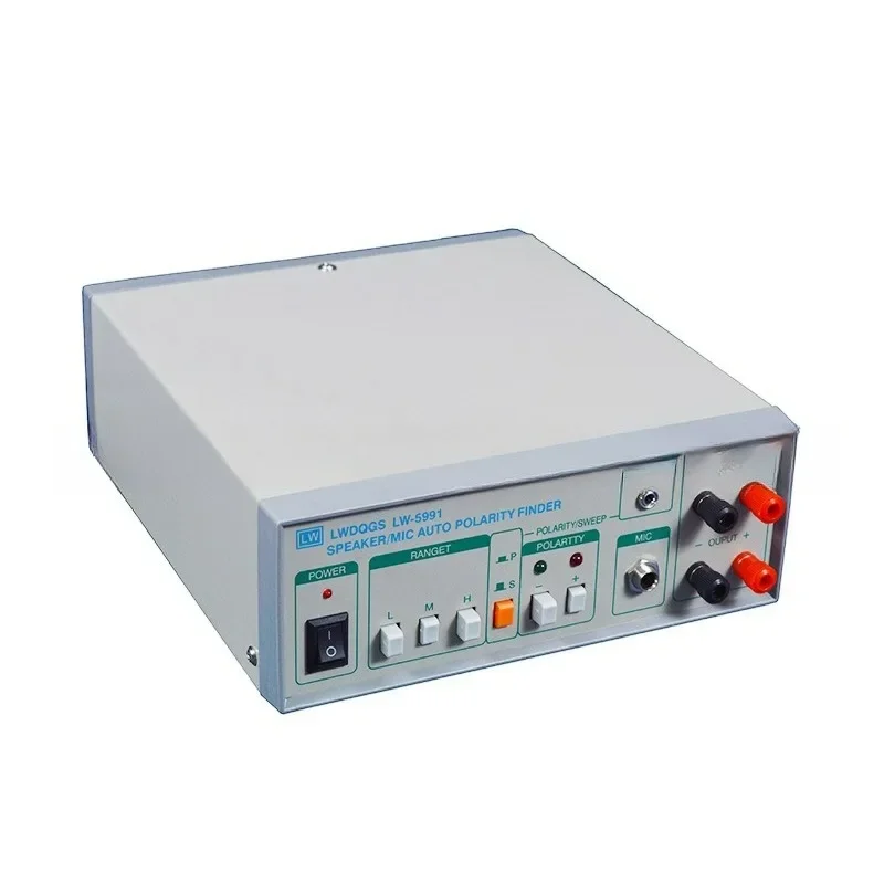220V Auto Speaker Polarity Tester 0.2s Fast Detection Mic/Headphone/Speaker Testing Tool LW-5991Goods in stock