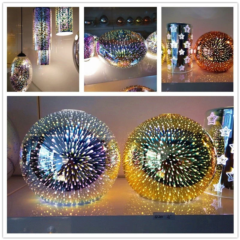 Lámpara colgante de cristal de Color nórdico TEMAR, candelabro LED de arte moderno para dormitorio, mesita de noche, restaurante, Bar, cafetería, pasillo