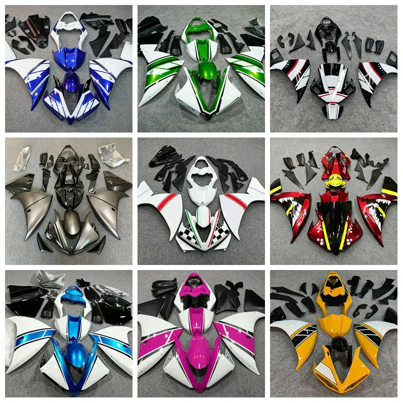 Suitable for yamaha YZF R1, 2012, 2013, 2014 motorcycle fairing shell accessories Multicolor optional can be customized