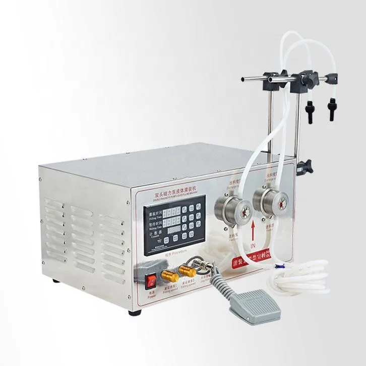 Single-head Magnetic Pump Filling Bottle Syrup, Milk, Perfume and Shampoo Filling Machine